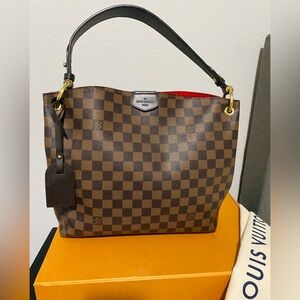LIKE NEW🌟 LV Graceful PM Damier Ebene